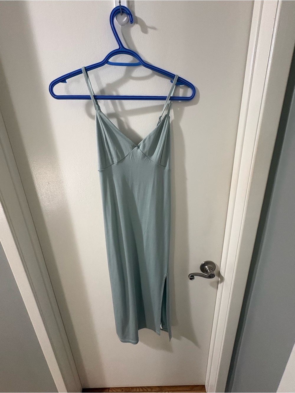 Urban Planet Light Sage Green Midi Slip Dress